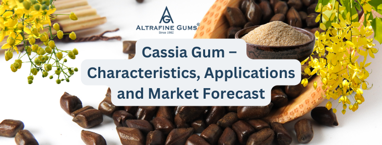 Cassia Gum – Characteristics, Applications and Market Forecast