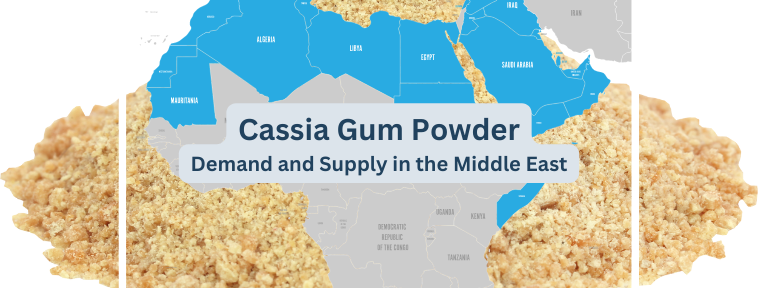 Cassia Gum Powder Demand and Supply in the Middle East