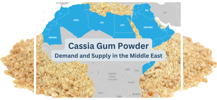 Cassia Gum Powder Demand and Supply in the Middle East