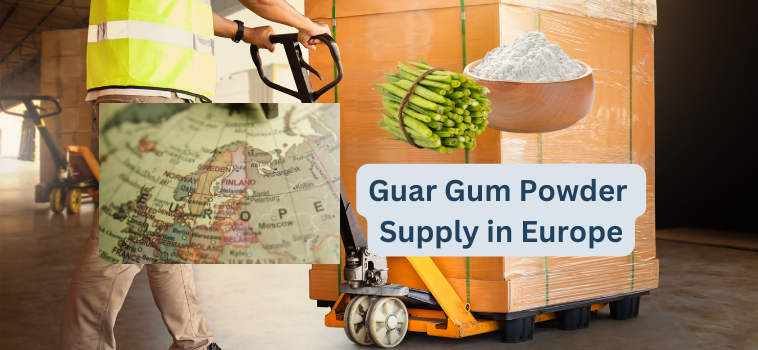 Guar Gum Powder Supply in Europe