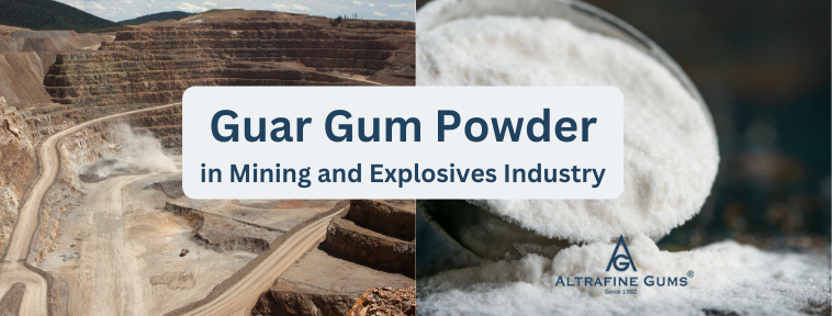 Guar Gum Powder in the Mining and Explosives Industry