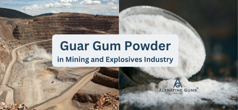 Guar Gum Powder in the Mining and Explosives Industry