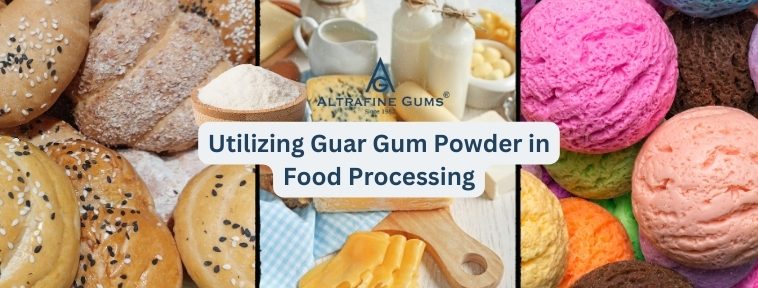 Utilizing Guar Gum Powder in Food Processing