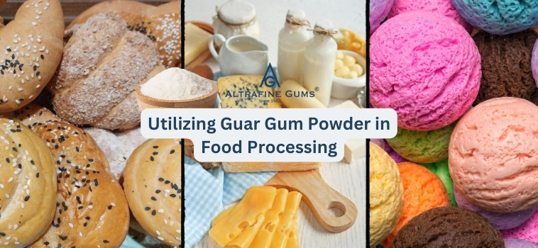 Utilizing Guar Gum Powder in Food Processing