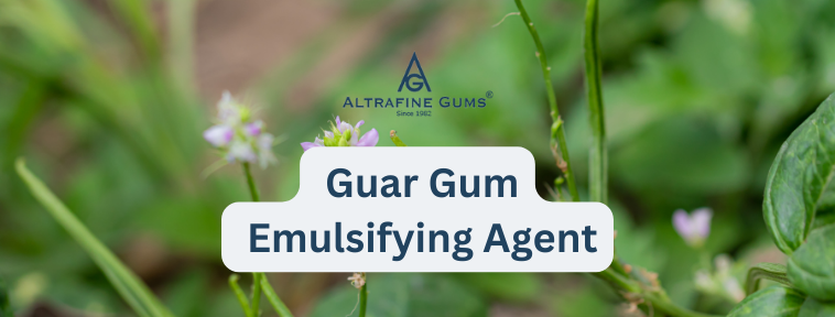 Guar Gum as an Emulsifying Agent