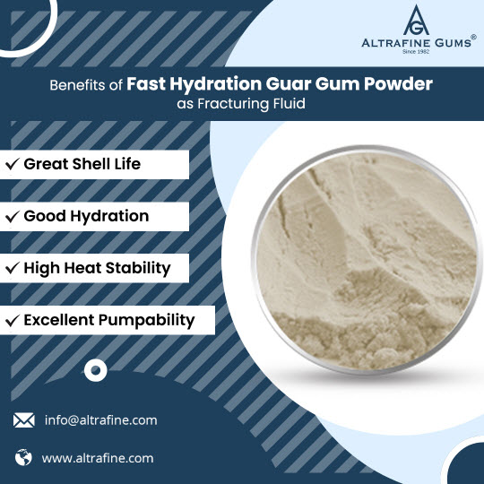 Benefits of Fast Hydration Guar Gum Powder